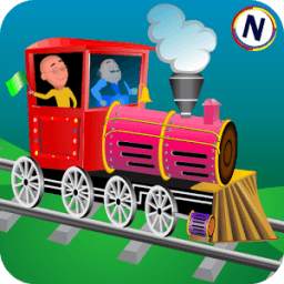 Motu Patlu Train Puzzle Game