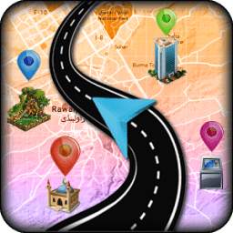 GPS Route Finder Maps Navigation & Direction