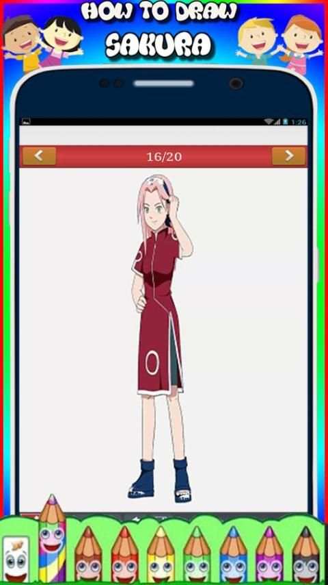 How To Draw : Naruto Characters 1 تصوير الشاشة