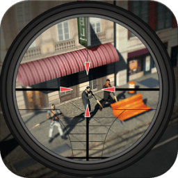 ikon kota Penembak jitu kontrak 3d pembunuh