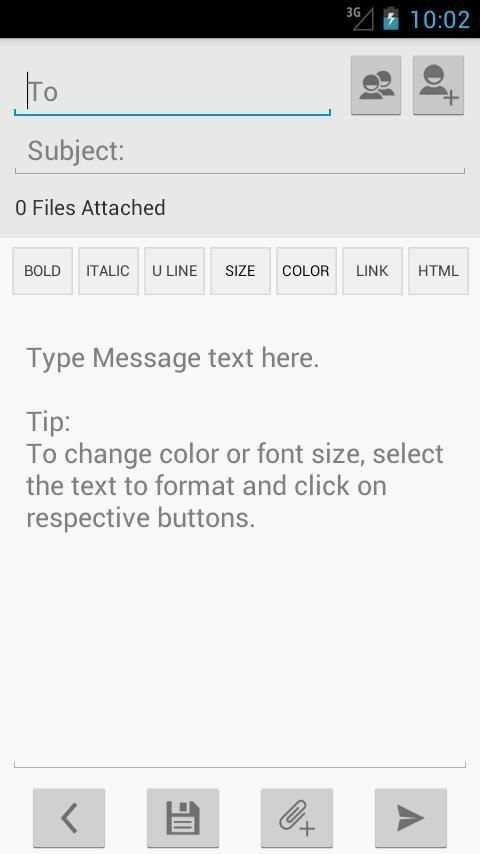 Mail1Click - Secure Mail скриншот 9