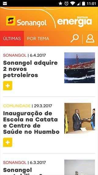 Sonangol Somos Energia screenshot 6