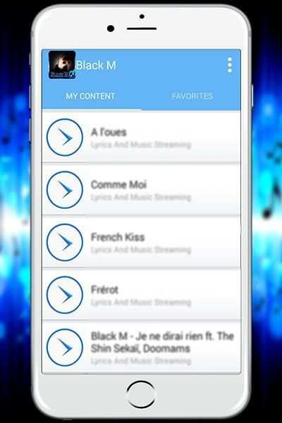 Black M - Music and Lyrics 3 تصوير الشاشة