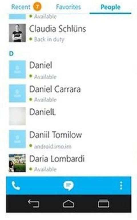 Friends Skype Video Calls screenshot 3