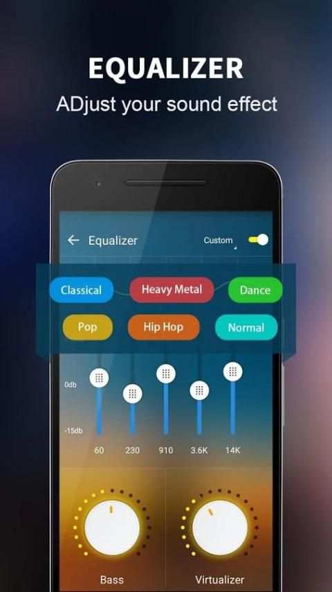 Music Player - Equalizer & Colorful Theme 5 تصوير الشاشة