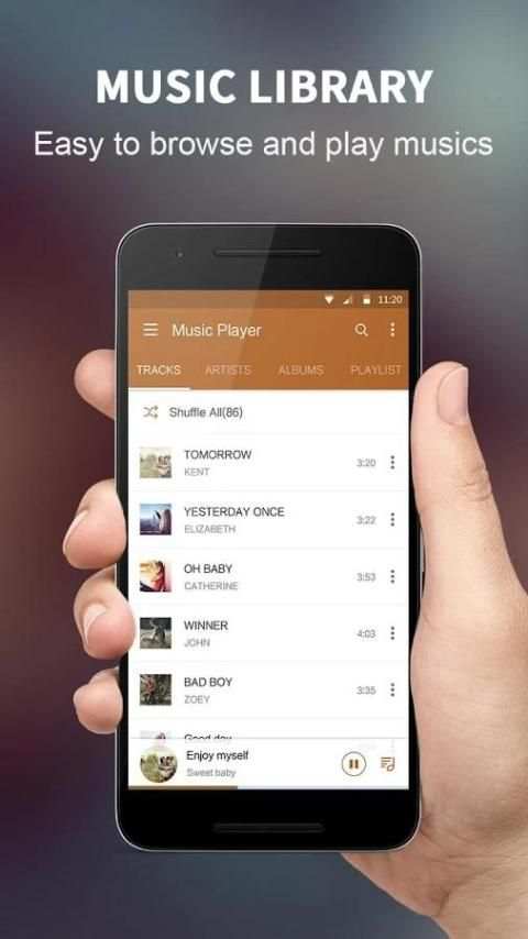 Music Player - Equalizer & Colorful Theme 8 تصوير الشاشة