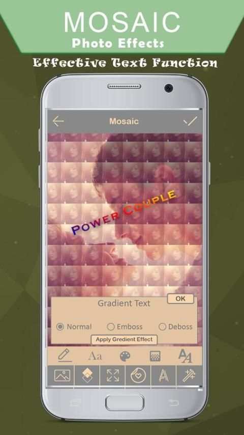 Mosaic Photo Effects 2 تصوير الشاشة