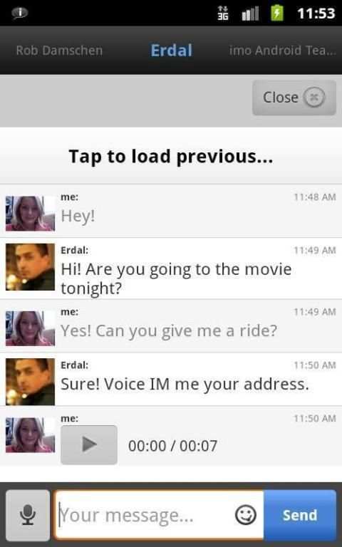 Chat Now For IMO New screenshot 2