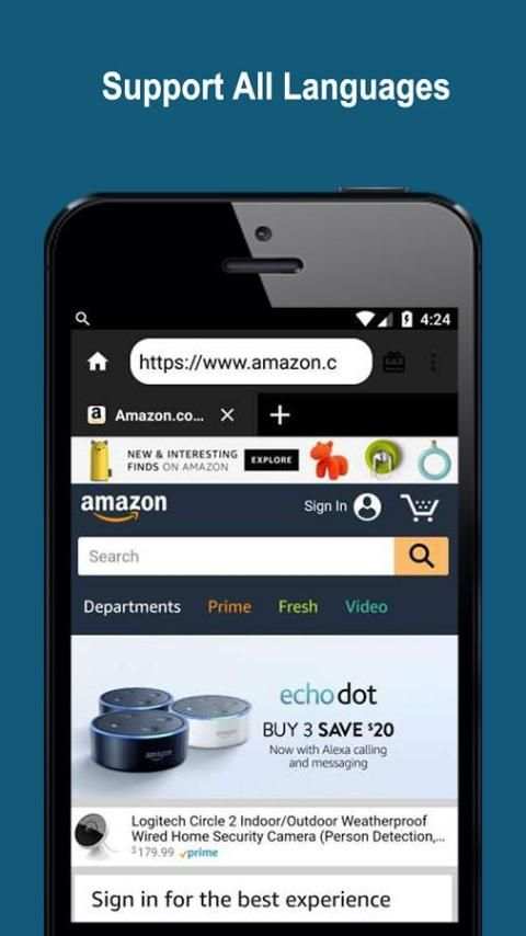 Web Browser 4 تصوير الشاشة