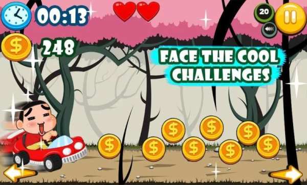 Shin Hill Racing jungle climb chan games скриншот 1