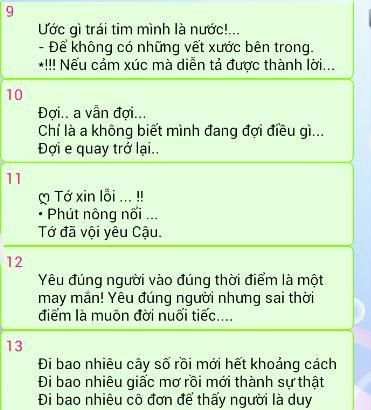 status tinh yeu tin nhắn ảnh 5 تصوير الشاشة