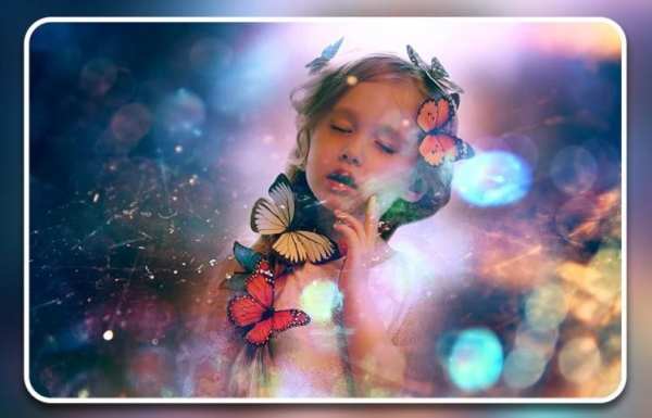 Butterfly Photo Frame скриншот 1