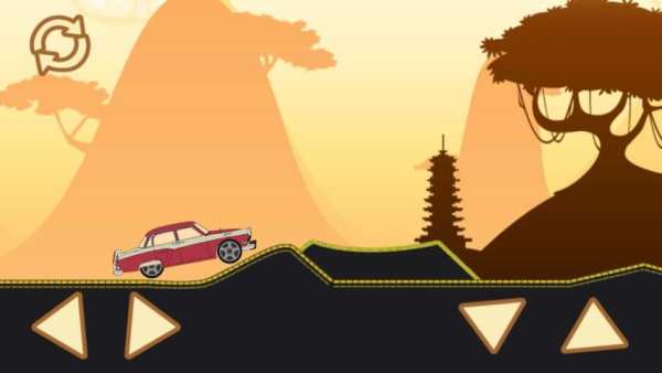 Easy Car Simulator 2d : Funny Games screenshot 1