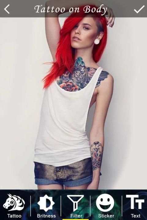 Tattoo on Body Photo Editor screenshot 3