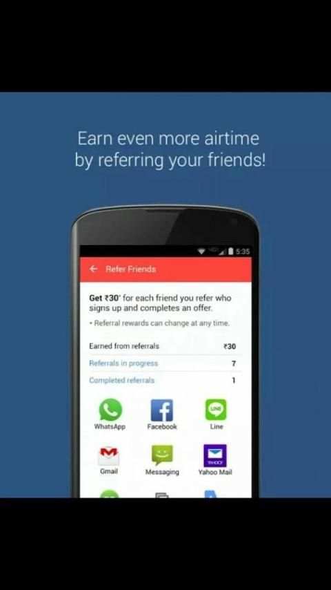 MCENT FREE RICHARGE AND PAYTM CASH screenshot 1