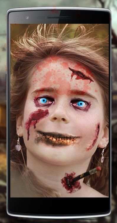 Zombie Face Makeup 6 تصوير الشاشة