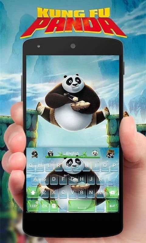Kung Fu Panda GO Keyboard Theme screenshot 6