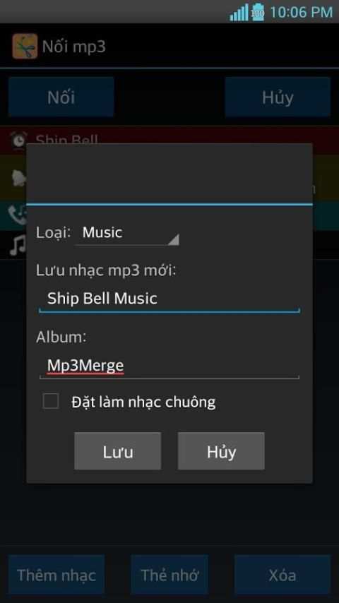 Tao Nhac Chuong( Ringtone ) 6 تصوير الشاشة