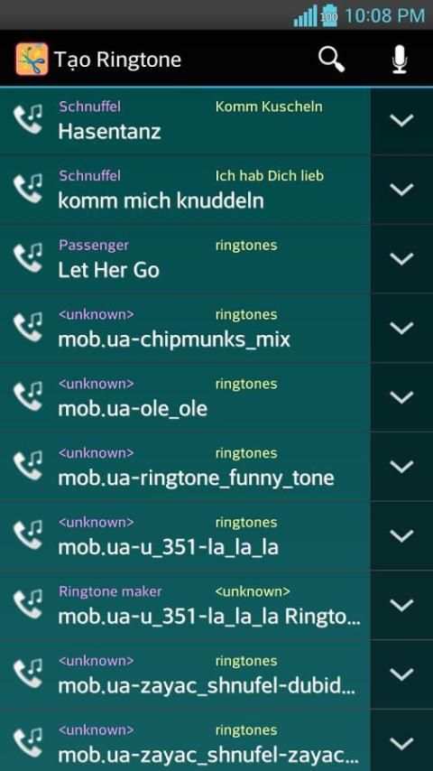 Tao Nhac Chuong( Ringtone ) 2 تصوير الشاشة