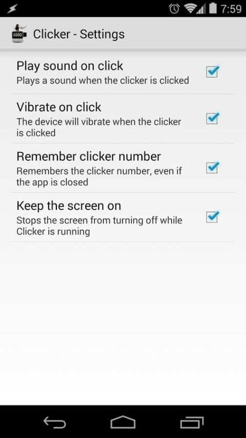 Clicker Counter скриншот 1