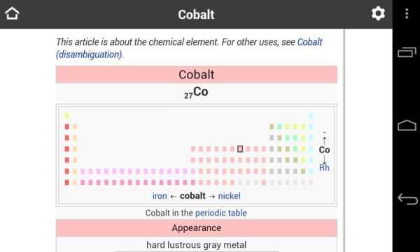 Periodic Table screenshot 1