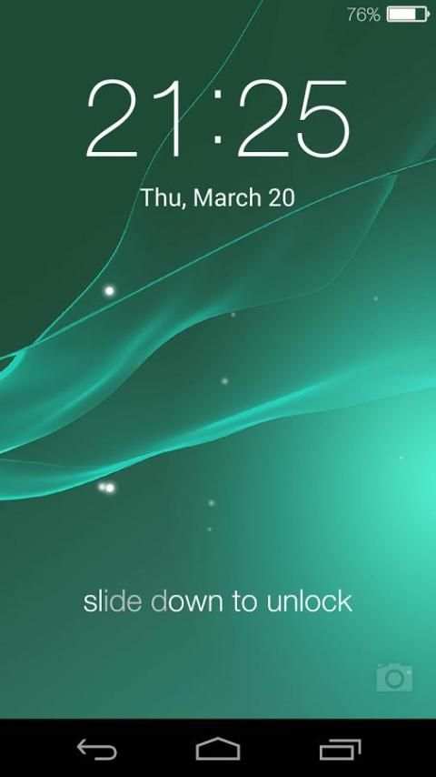 XZ live locker स्क्रीनशॉट 3