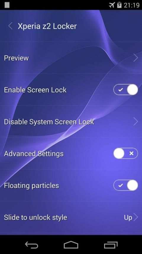 XZ live locker स्क्रीनशॉट 7