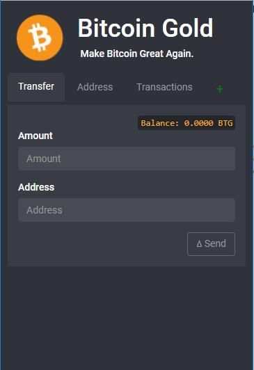 Bitcoin Gold Wallet by Freewallet скриншот 3