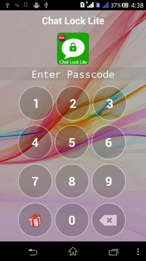 Chat Lock Lite screenshot 2