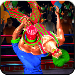Clown Wrestling Ring Fighting Tag Team Champions أيقونة