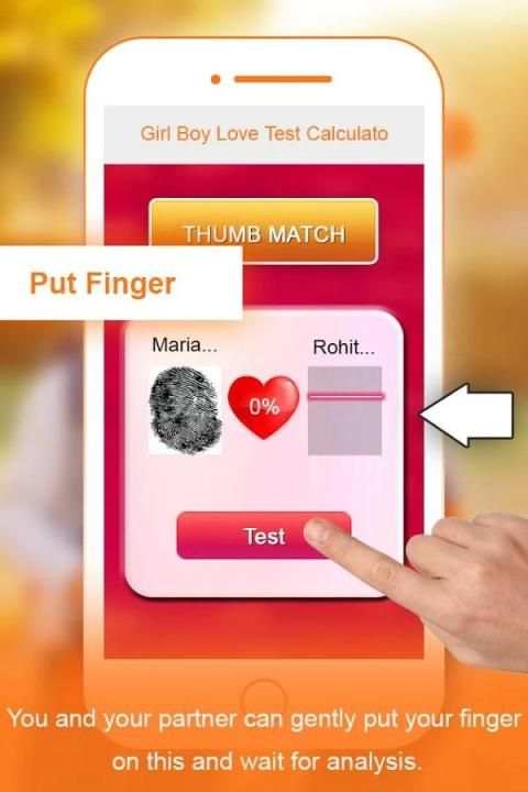 Girl Boy Love Test Calculator 2 تصوير الشاشة