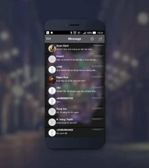 iMessage Phone 8 Plus скриншот 8