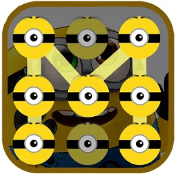 Cute lock screen pattern icon