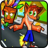 subway crash runner bandicoot rush: adventure run