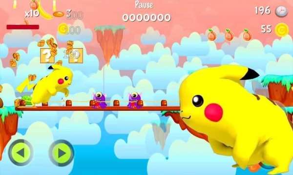 Pikachu Run Dash скриншот 5