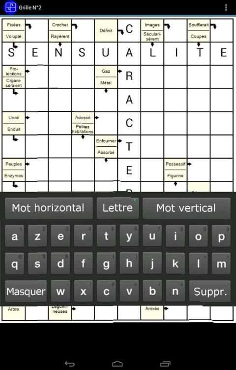 Mots Fléchés Volume1 скриншот 9