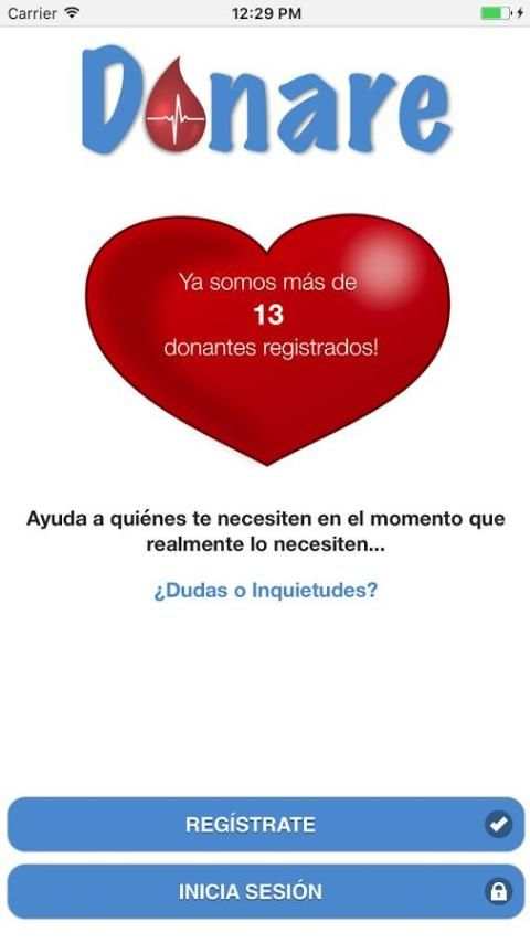 Donare App screenshot 3