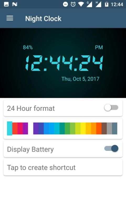 Super-Bright Flashlight Pro (Torch) + Led Clock 2 تصوير الشاشة