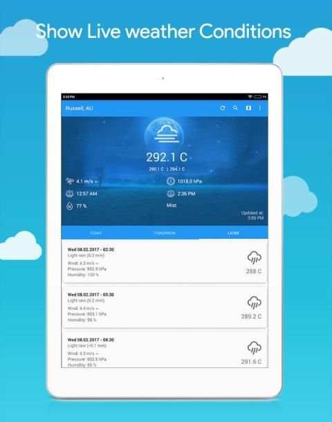 Weather स्क्रीनशॉट 5