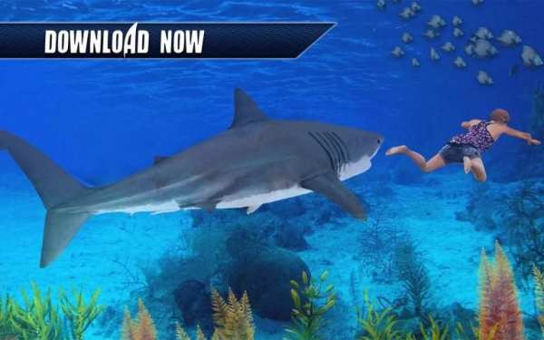3D Shark Simulator: Survival Game screenshot 1