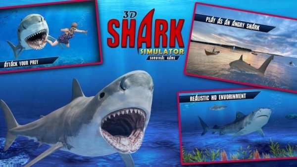 3D Shark Simulator: Survival Game screenshot 9