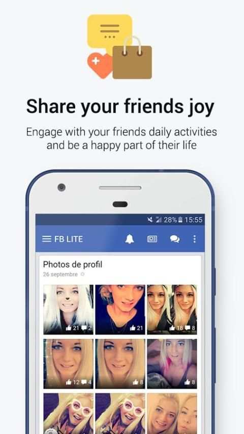 Lite for Facebook & Messenger screenshot 4
