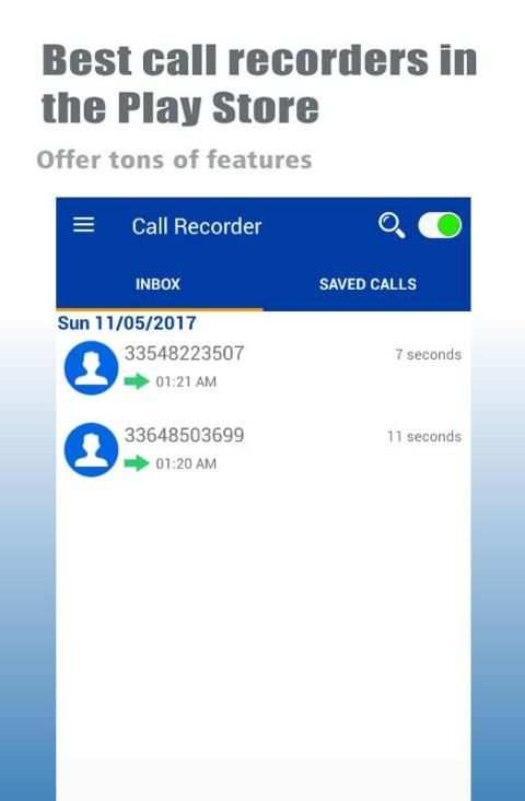 Best Call Recorder Automatic 3 تصوير الشاشة
