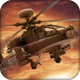 Fighter Plane Gunship City Destroy Attack 3D Sim أيقونة