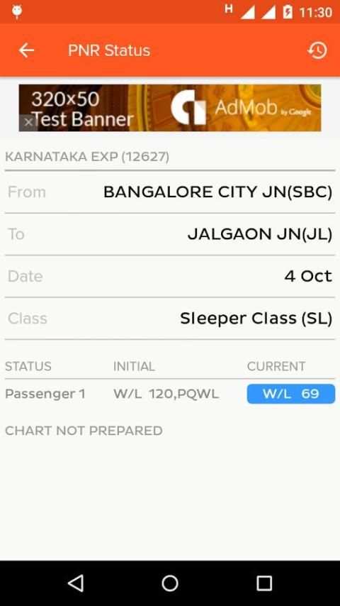 Indian Train Locator स्क्रीनशॉट 3