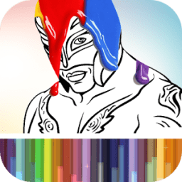 ikon Coloring Book for WWE