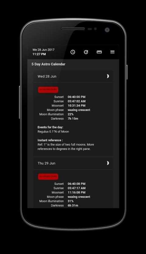 Urban Stargazing Live Lite screenshot 4