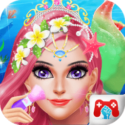 Mermaid Salon Makeover Fun icon