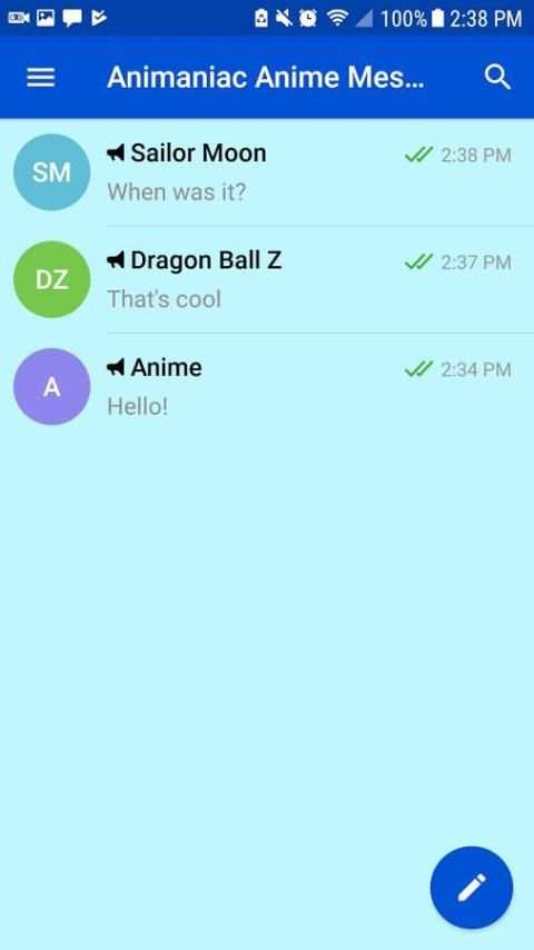 Animaniac - Anime Messenger screenshot 3
