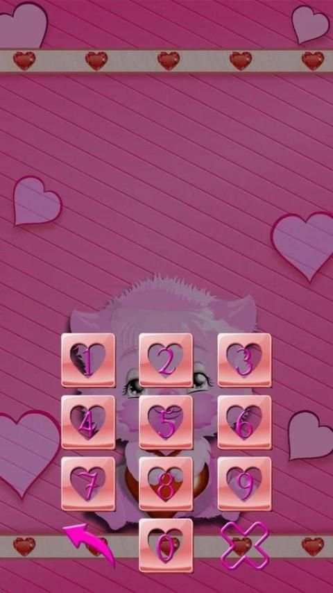 Pink Kitten Locker Theme screenshot 2